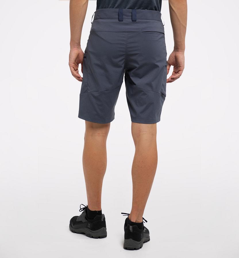 Haglöfs Mens Mid Fjell Shorts Blue New Zealand 39628KYDT
